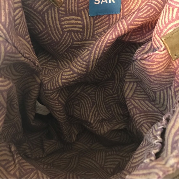 Olive Green“The Sak”Hobo COW LEATHER Bag - Picture 7 of 10